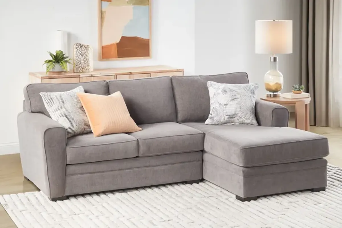 Zephyr 2-Piece Sectional with Left-Arm Facing Loveseat by Jonathan Louis