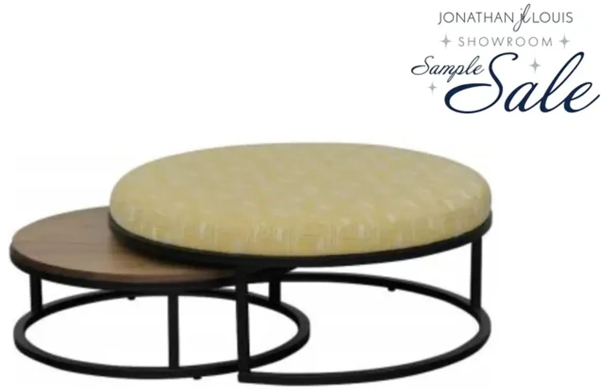 Carson Nesting Ottomans, Showroom Sample by Jonathan Louis