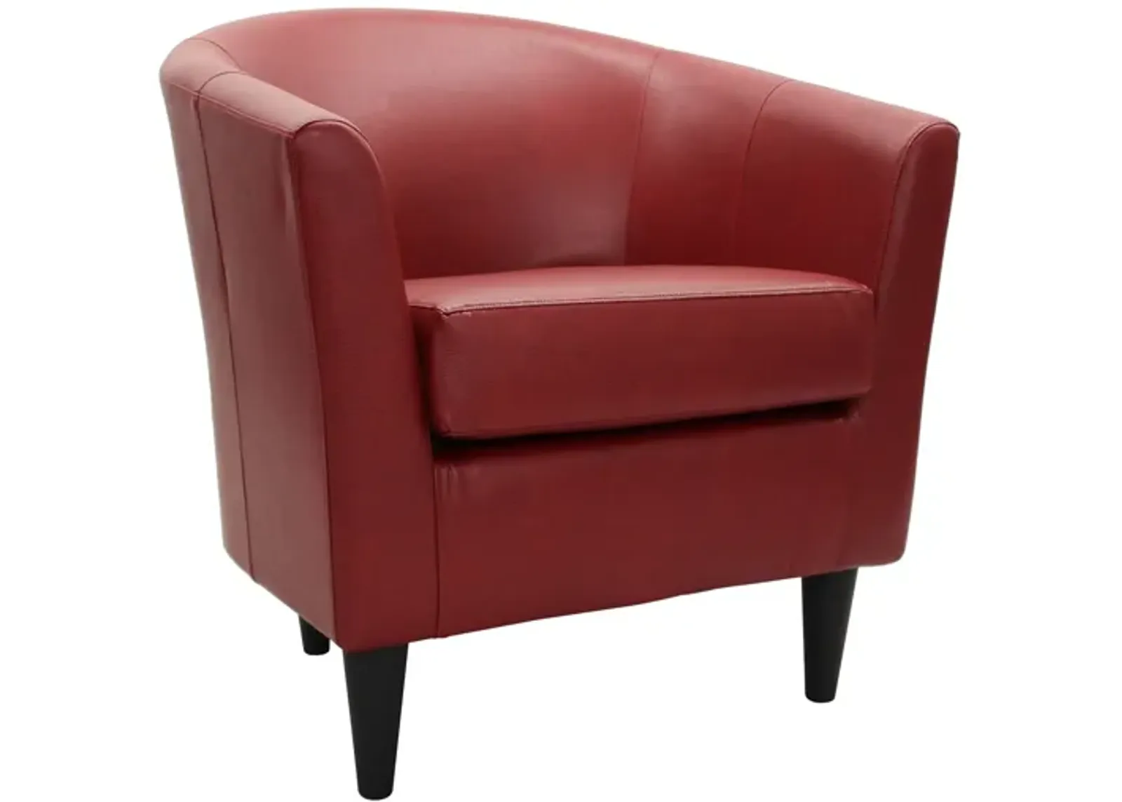 Windsor Red Accent Chair