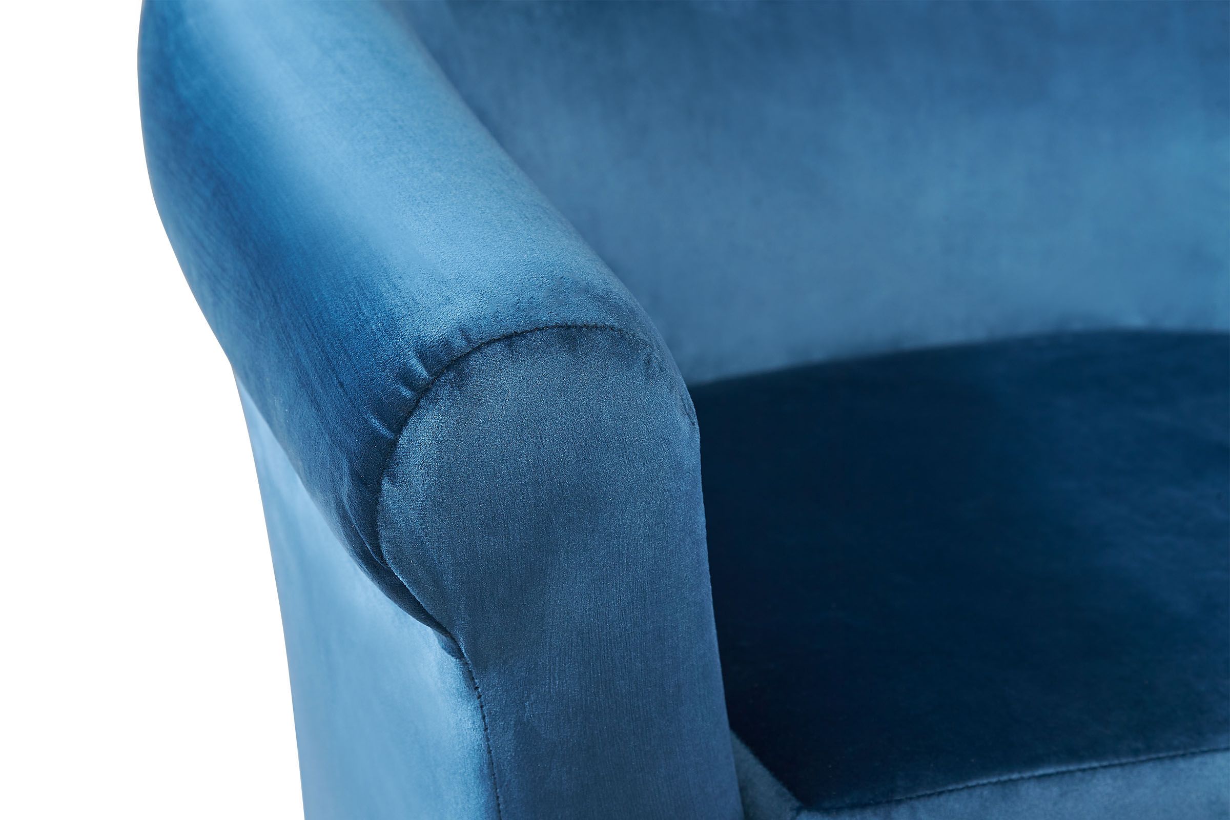 Marlee Parisian Blue Swivel Chair