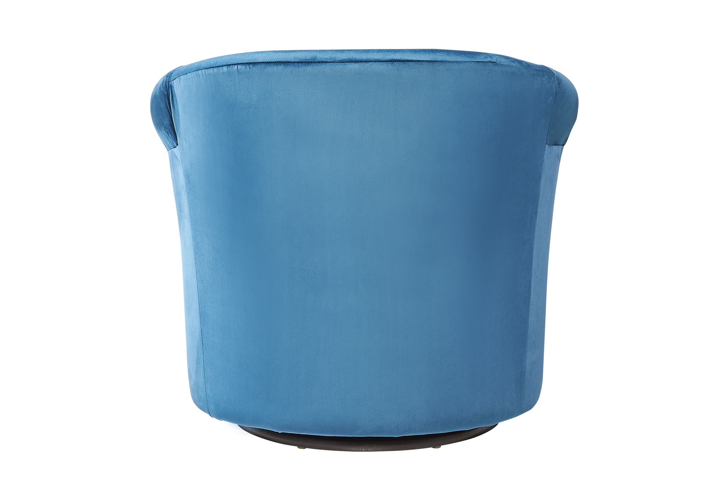 Marlee Parisian Blue Swivel Chair