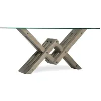 Affinity Glass Console Table