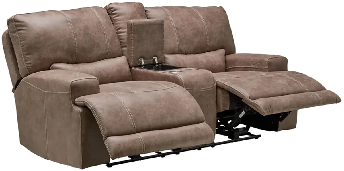 Blake Power Reclining Console Loveseat