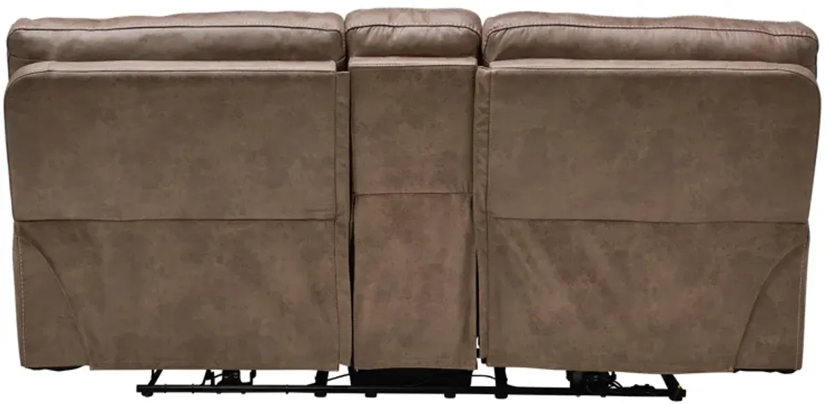 Blake Power Reclining Console Loveseat