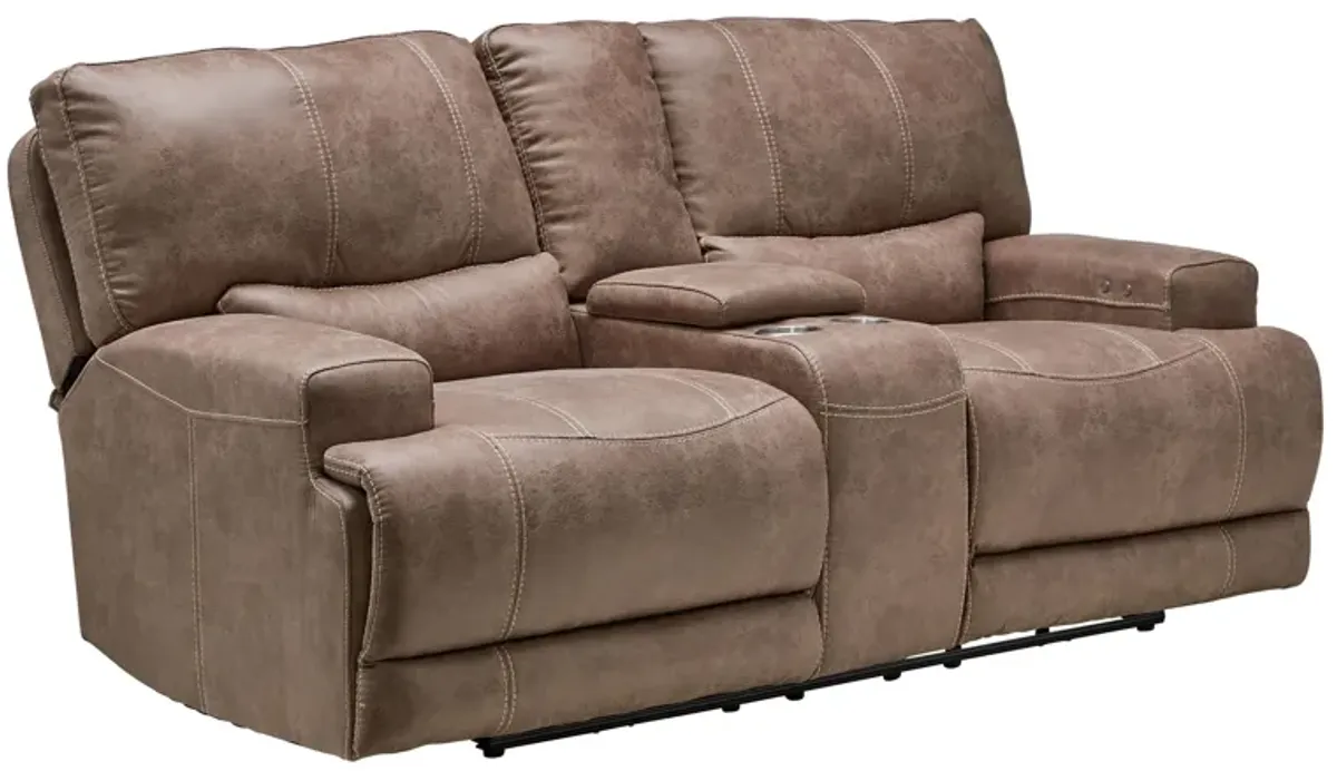 Blake Power Reclining Console Loveseat