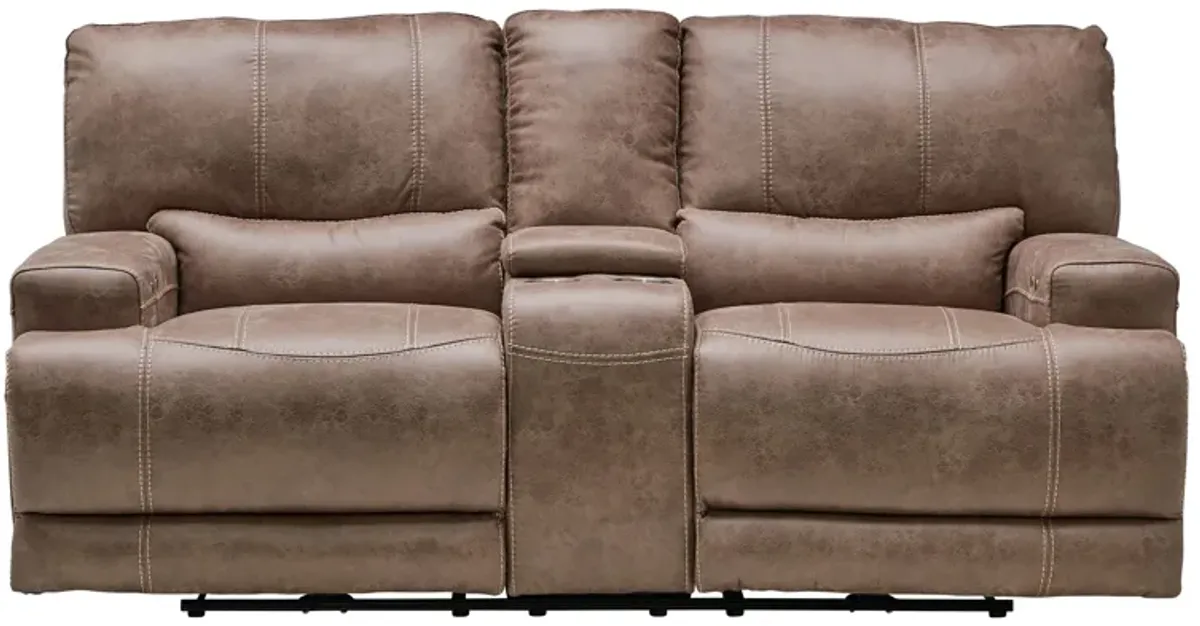 Blake Power Reclining Console Loveseat