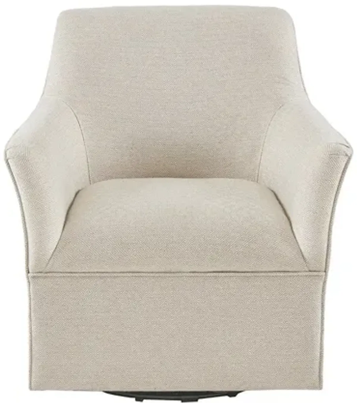 Augustine Swivel Glider Chair in Cream