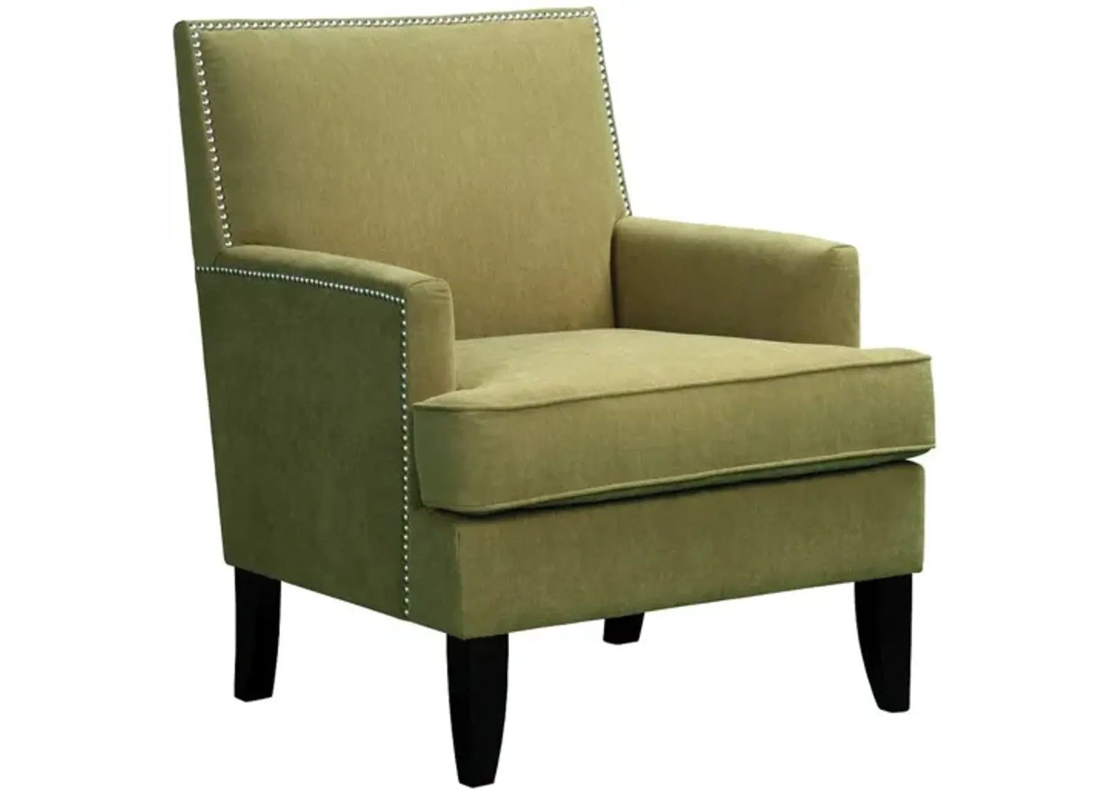 Colton Track Arm Club Chair in Green