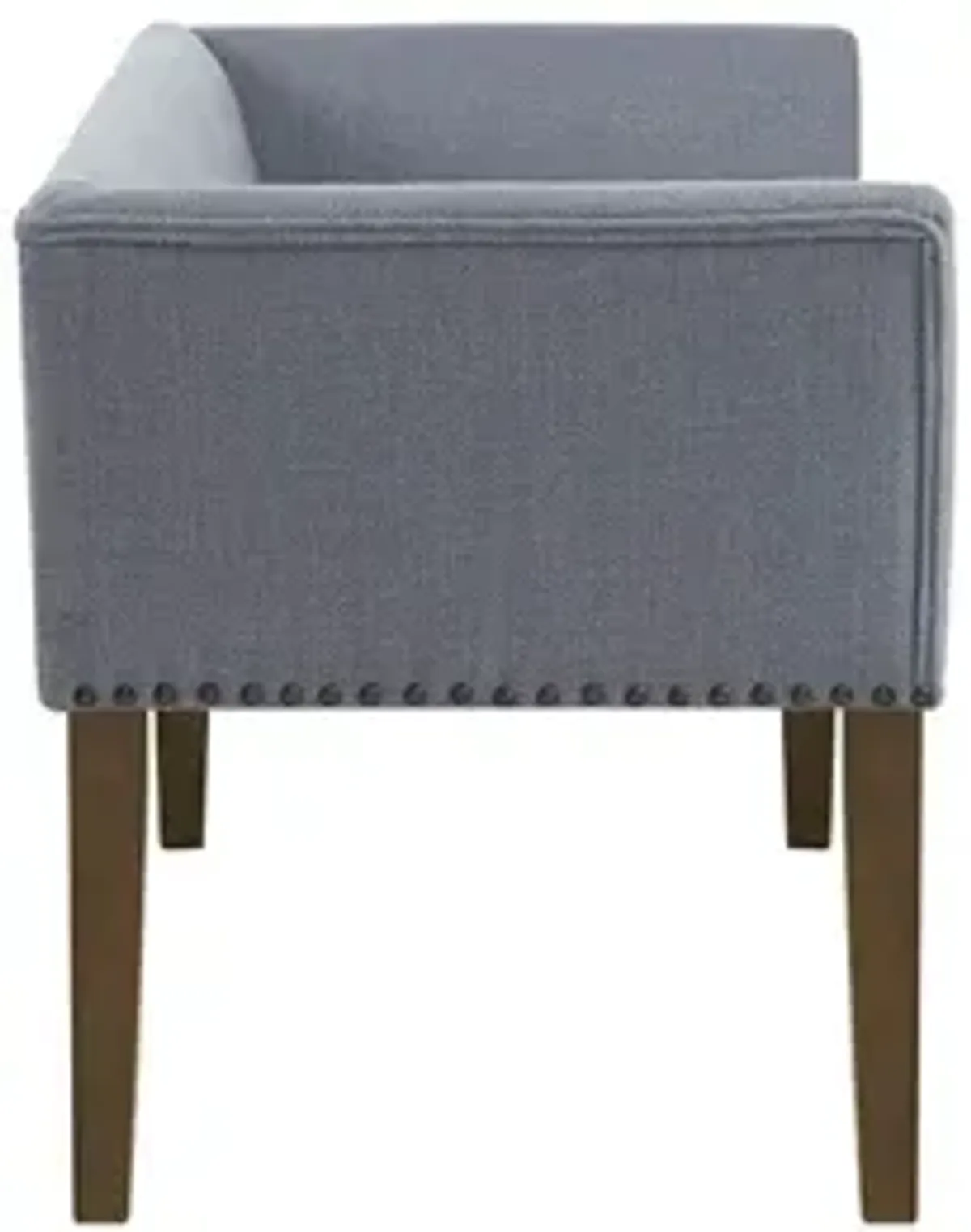 Welburn Light Grey Accent Bench