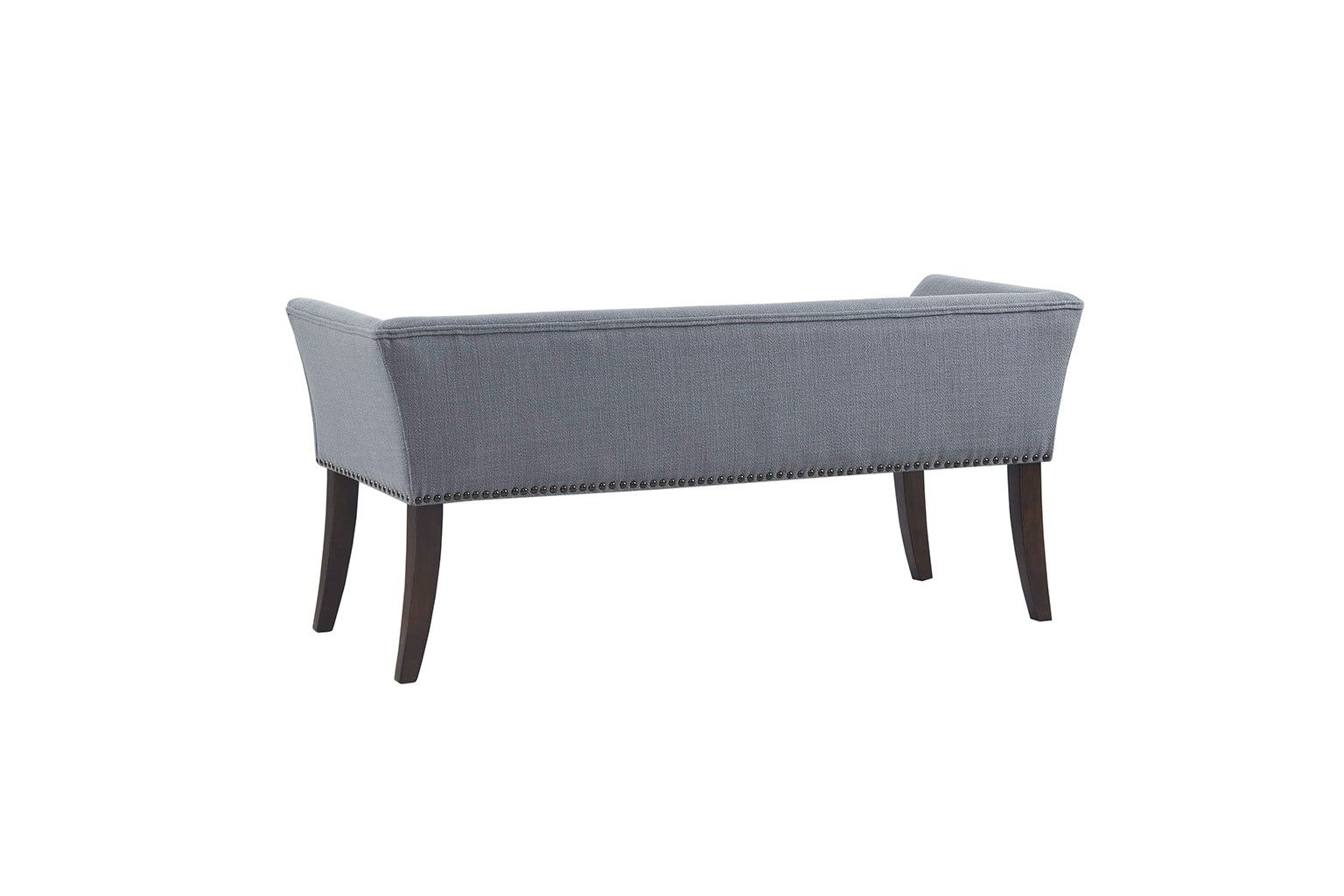 Welburn Light Grey Accent Bench