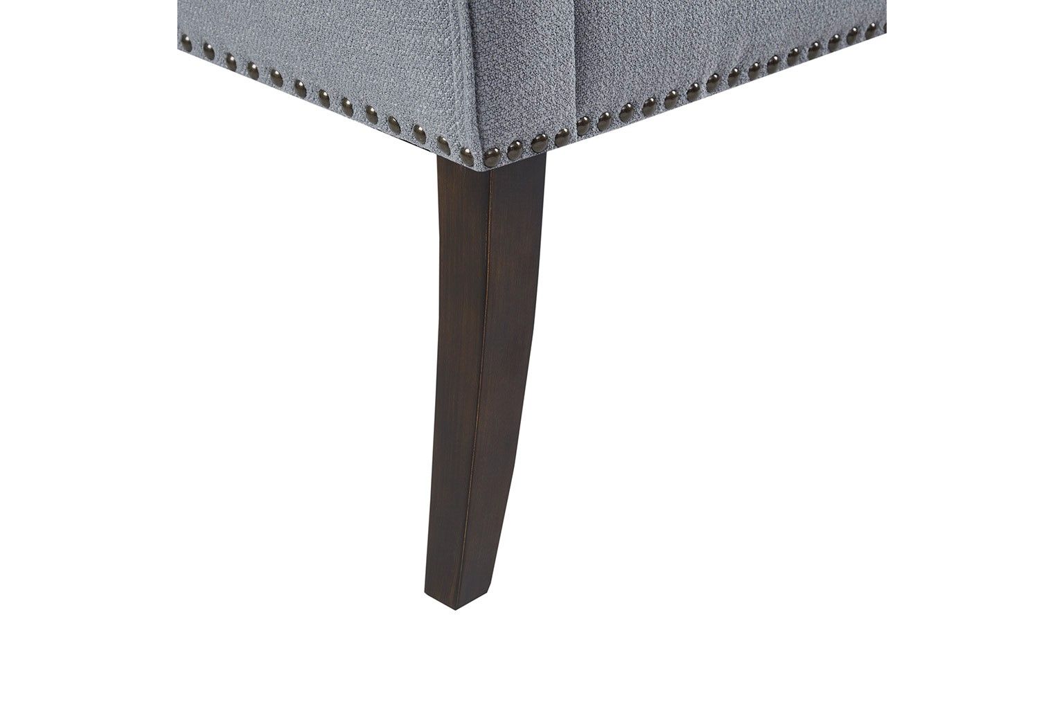 Welburn Light Grey Accent Bench