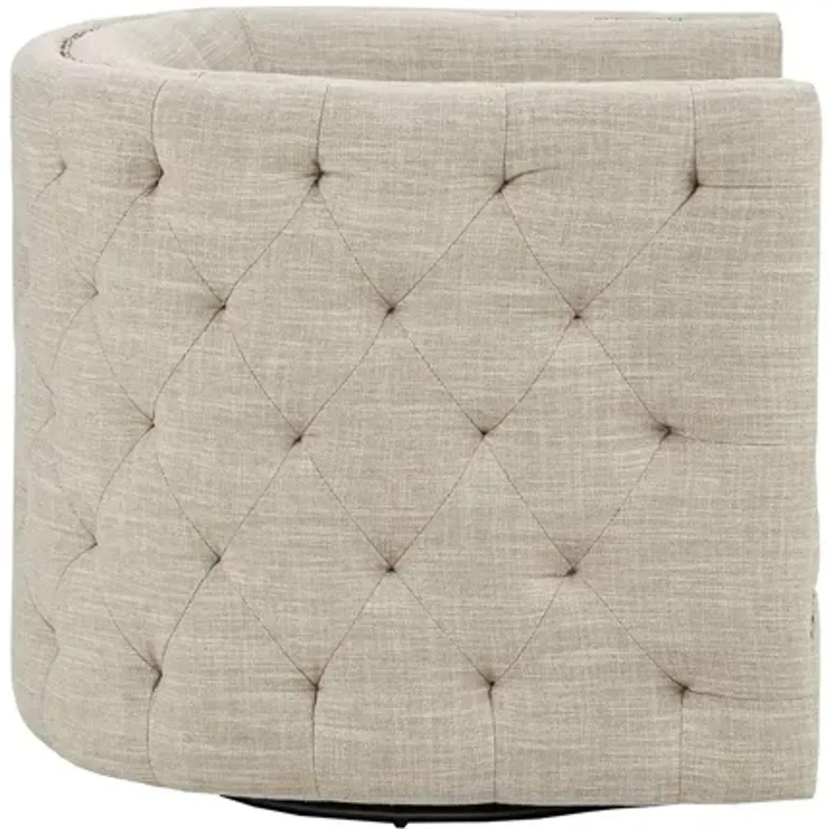 Capstone Swivel Chair in Cream