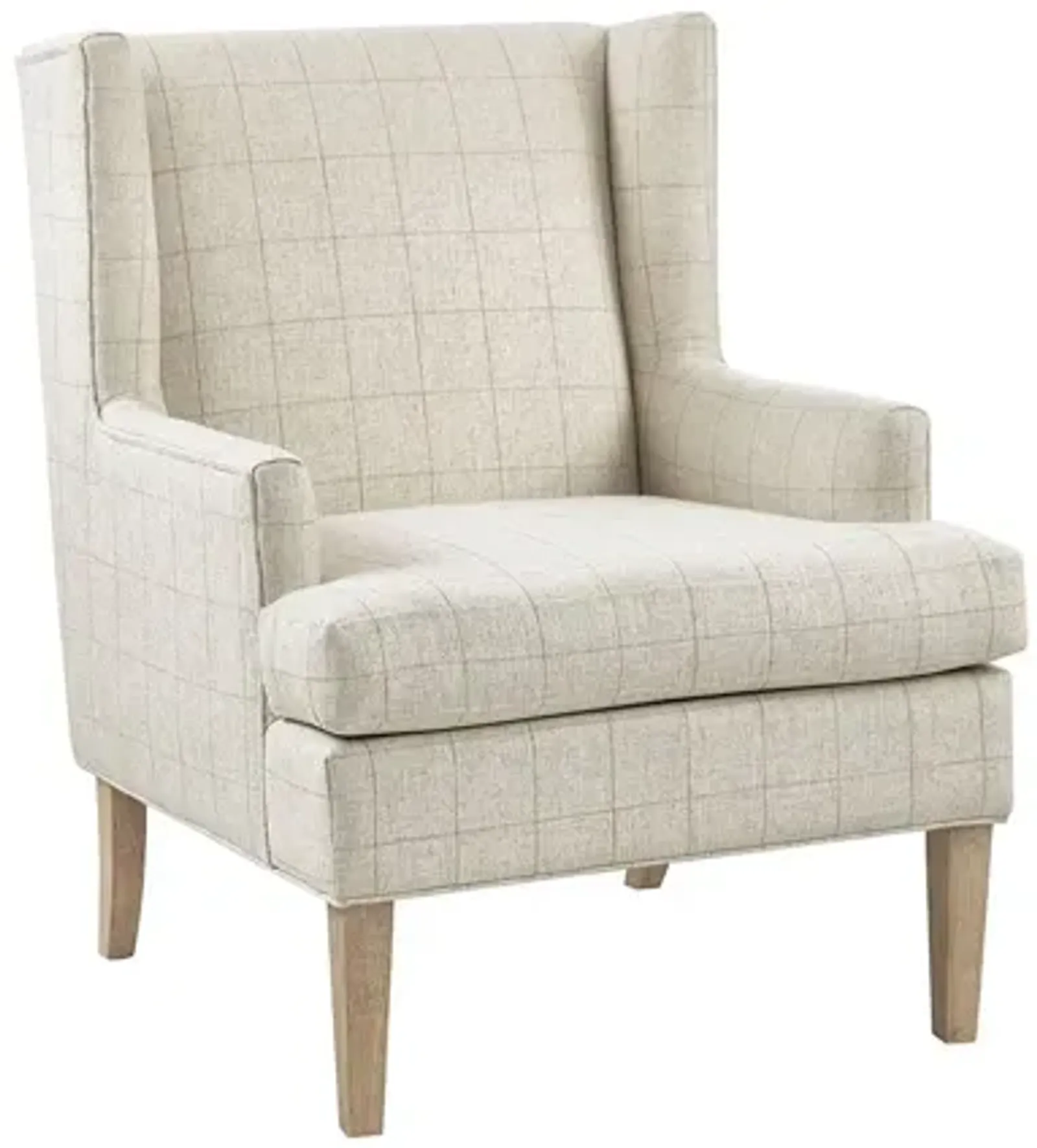 Decker Accent Armchair in Beige