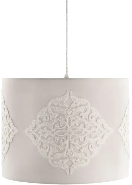 Elisa Pendant Light in Ivory