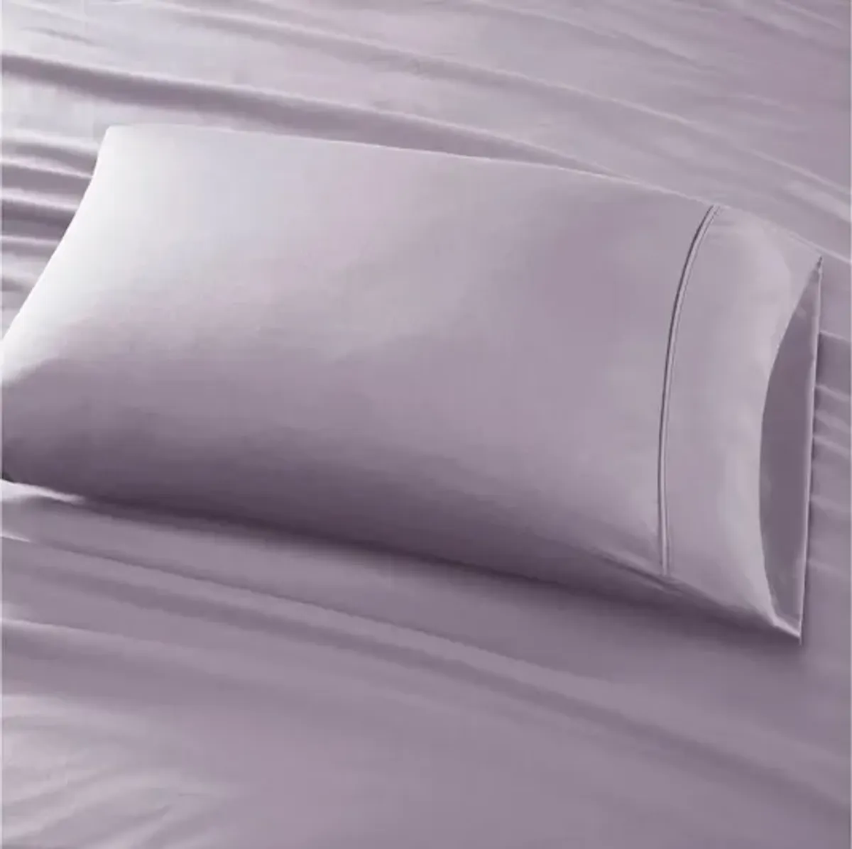 800 Thread Count Cotton Rich Sateen Queen Sheet Set in Purple