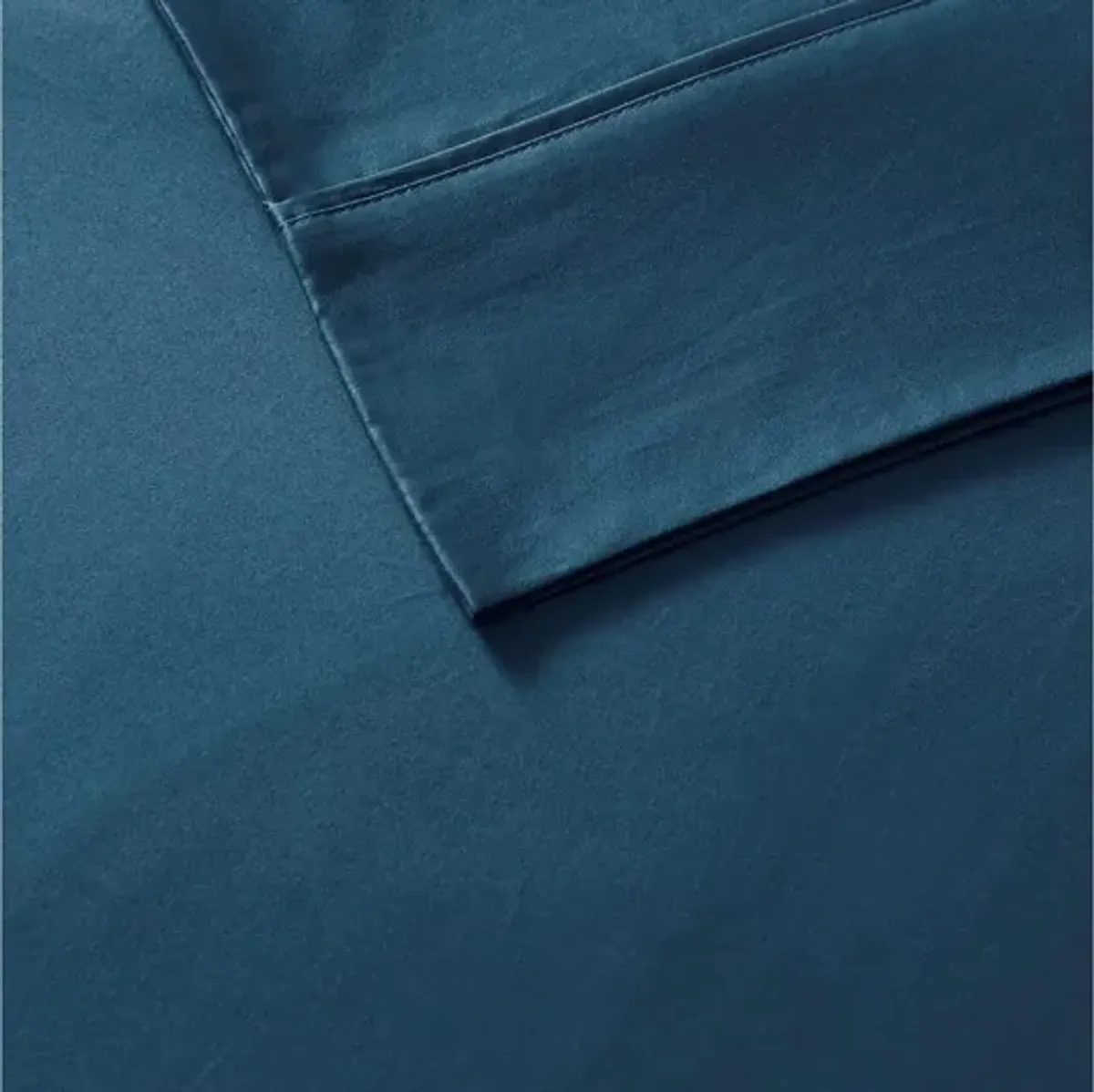 800 Thread Count Cotton Rich Sateen Queen Sheet Set in Teal