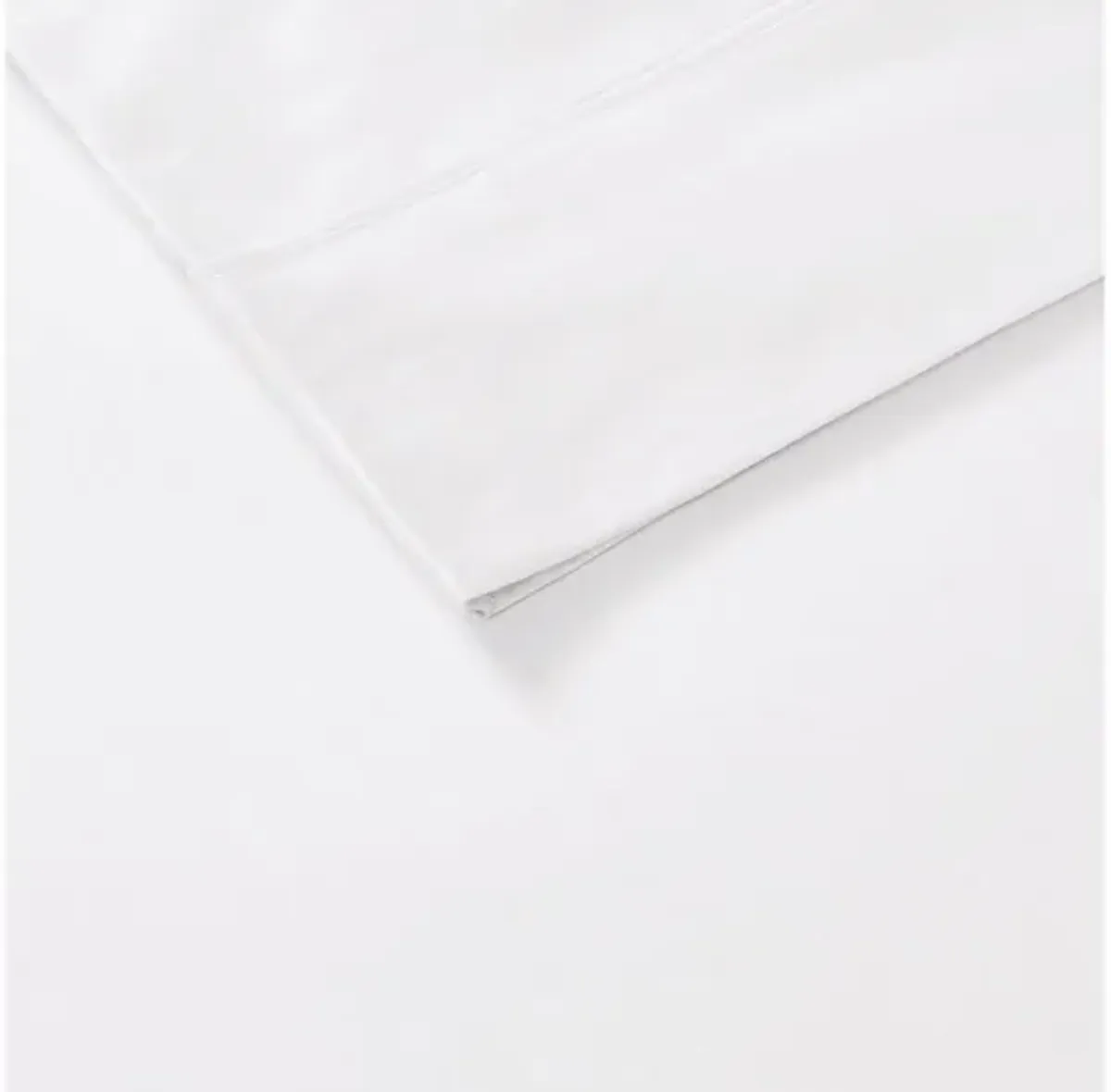 800 Thread Count Cotton Rich Sateen Queen Sheet Set in White