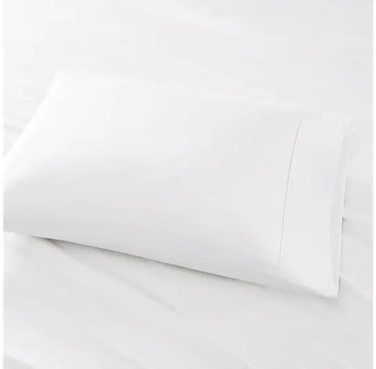 800 Thread Count Cotton Rich Sateen Queen Sheet Set in White