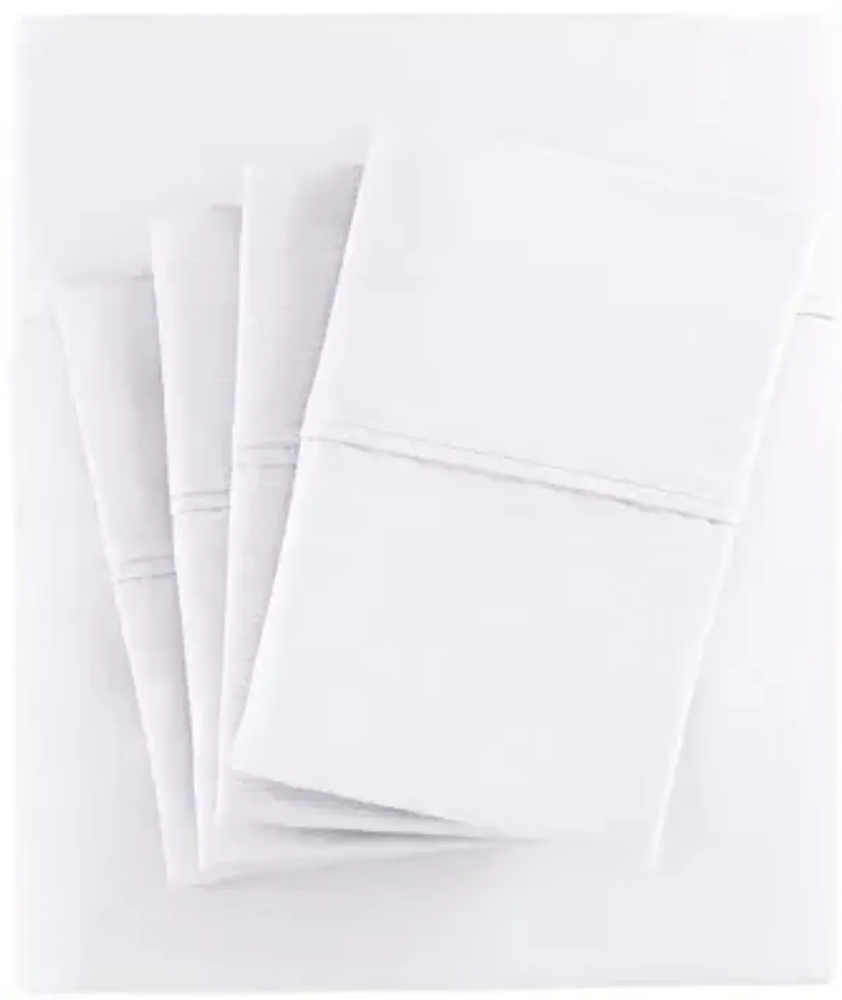 800 Thread Count Cotton Rich Sateen Queen Sheet Set in White