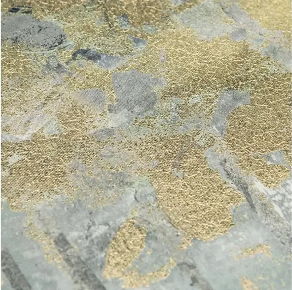 Midnight Forest Gel Coat Canvas with Gold Foil Embellishment