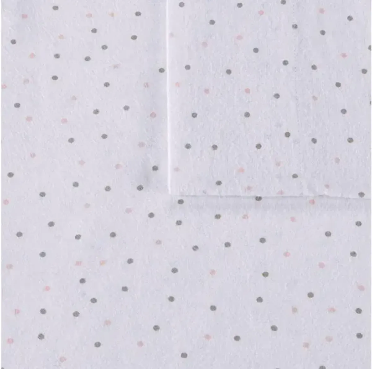 Cozy Soft Cotton Novelty Print Flannel Twin Sheet Set in Grey/Pink Dots