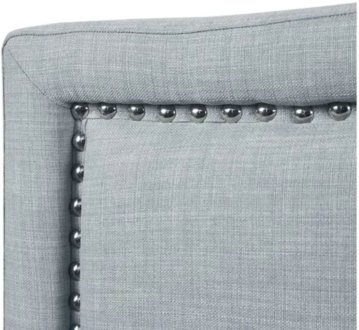 Nadine Upholstered Dusty Blue Queen Headboard