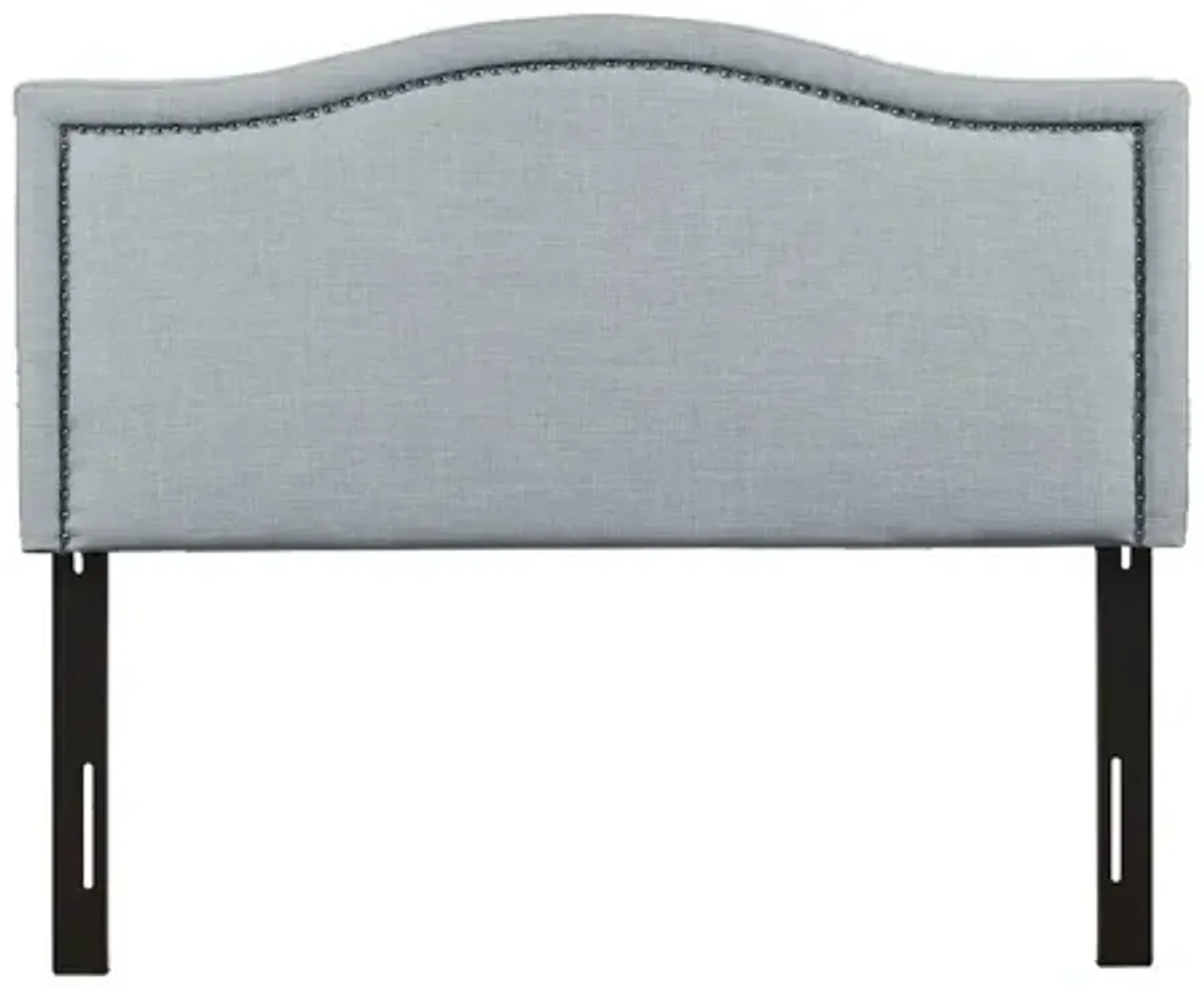 Nadine Upholstered Dusty Blue Queen Headboard