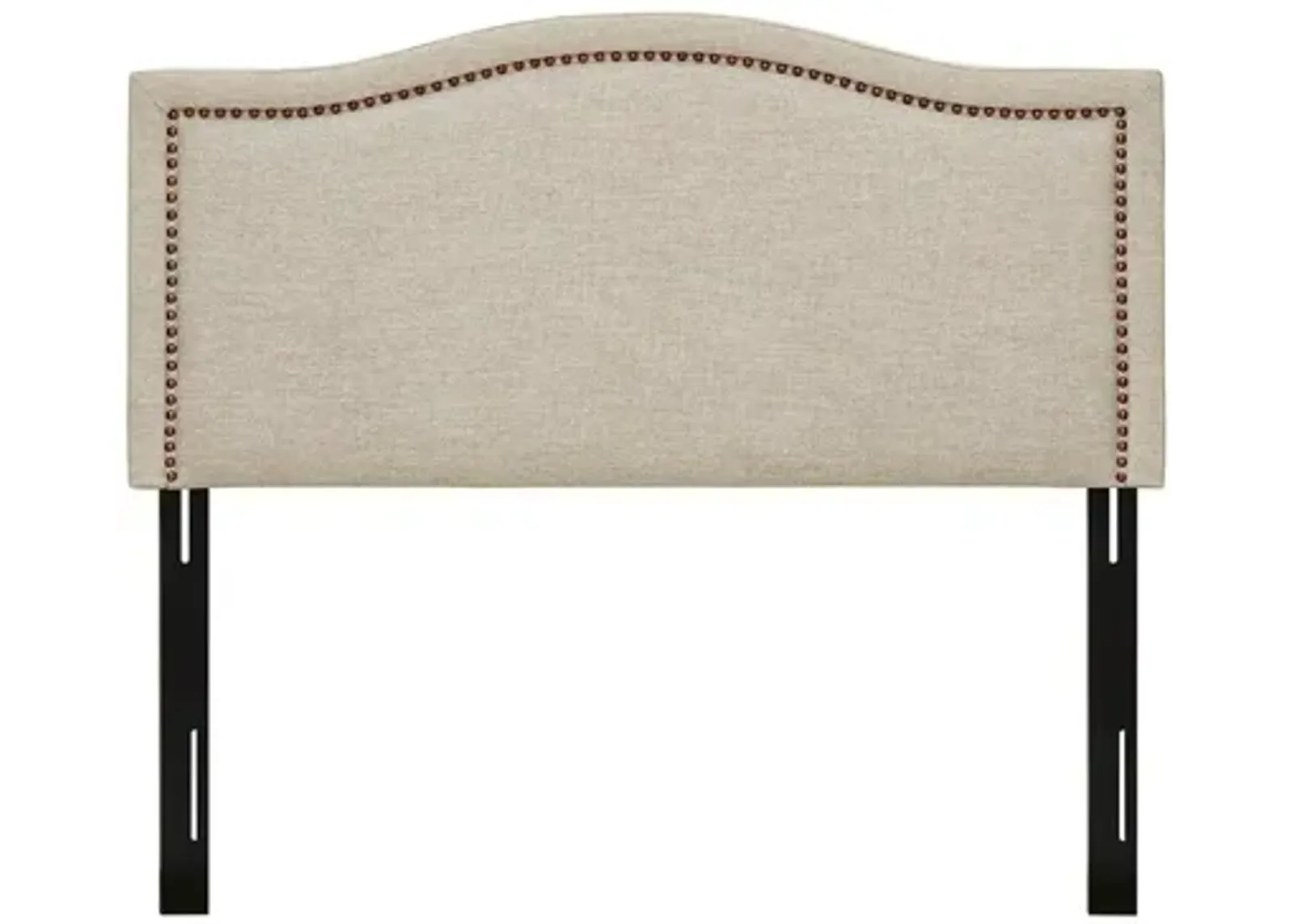 Nadine Upholstered Natural Queen Headboard