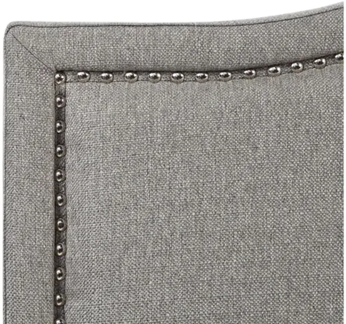 Nadine Upholstered Grey King Headboard