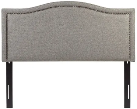 Nadine Upholstered Grey King Headboard