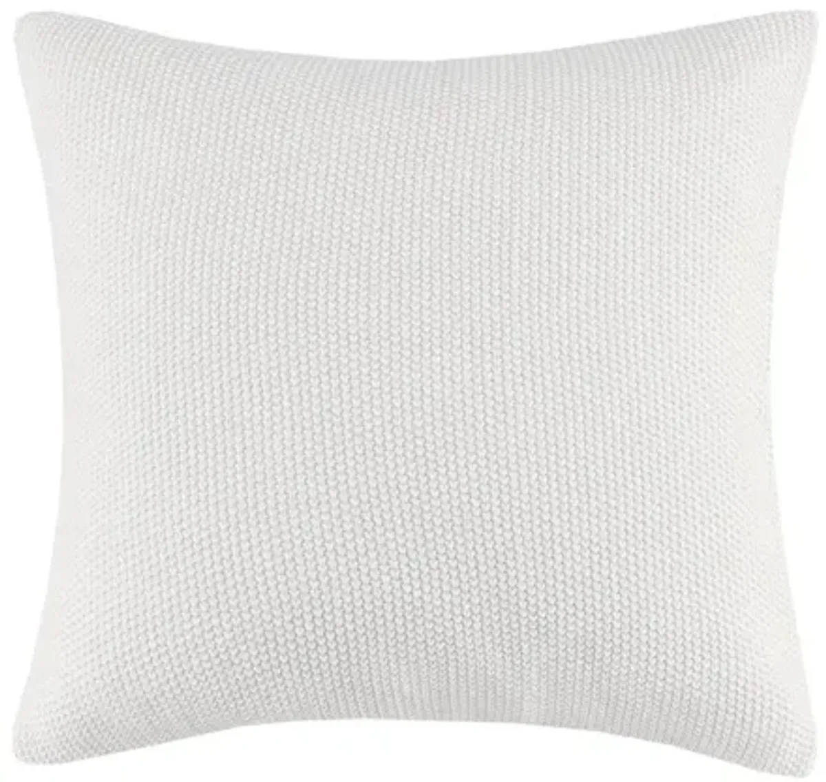 Bree Grey Knit Euro Pillow Cover