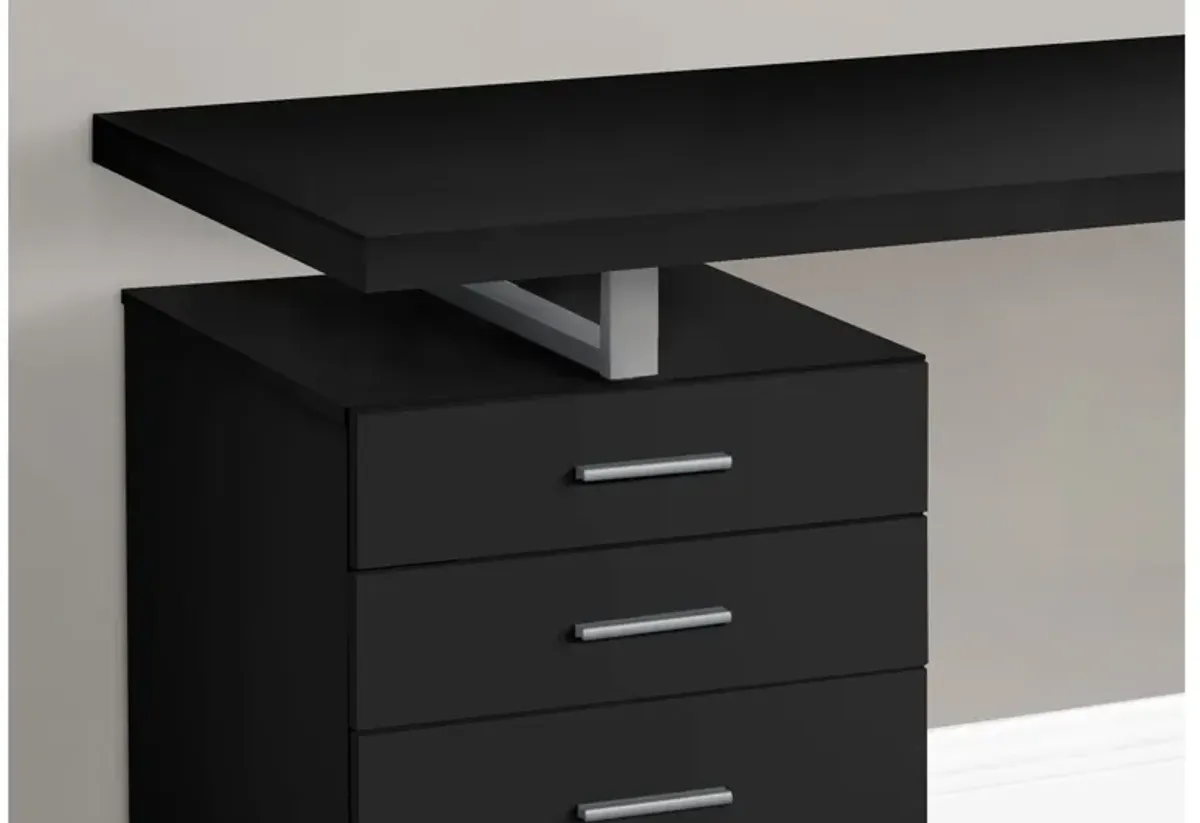 Black 48" Computer Desk