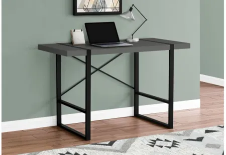 Modern Grey 48" Computer Desk
