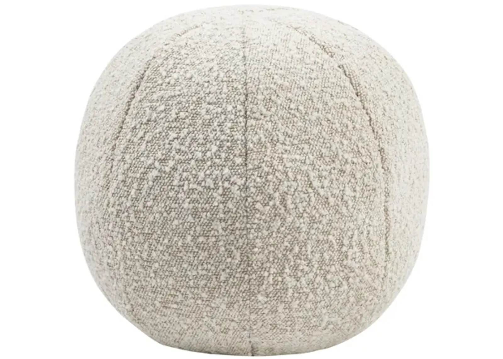 Boba 14" Beige Boucle Pillow