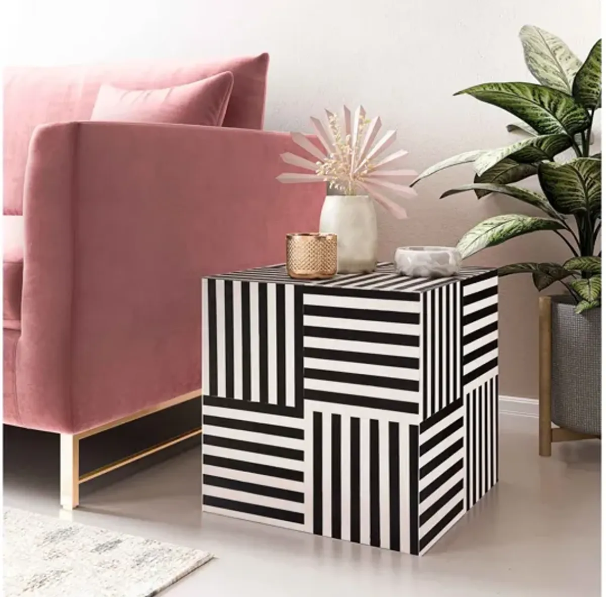 Cube Side Table