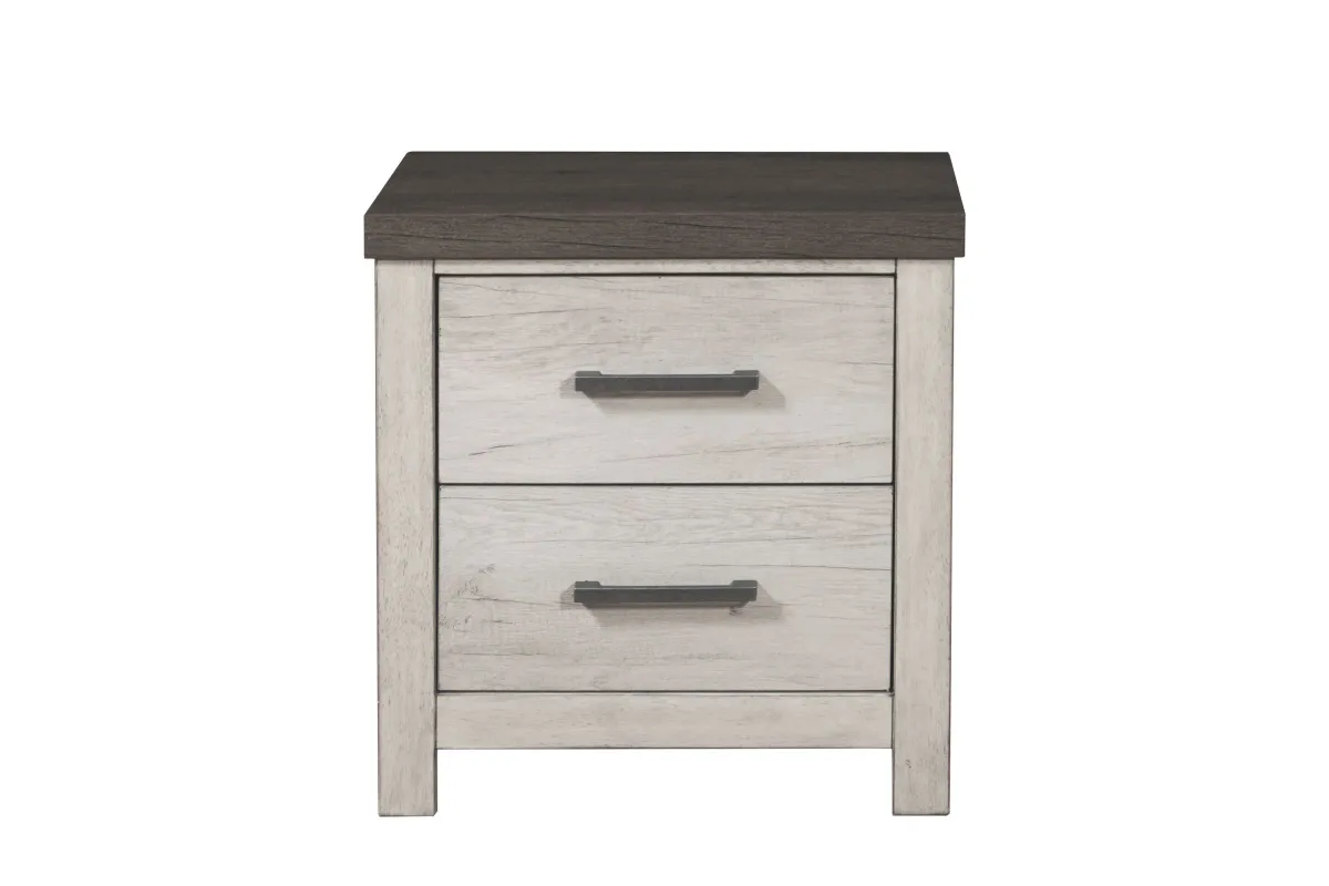 Riverwood Nightstand with USB Port