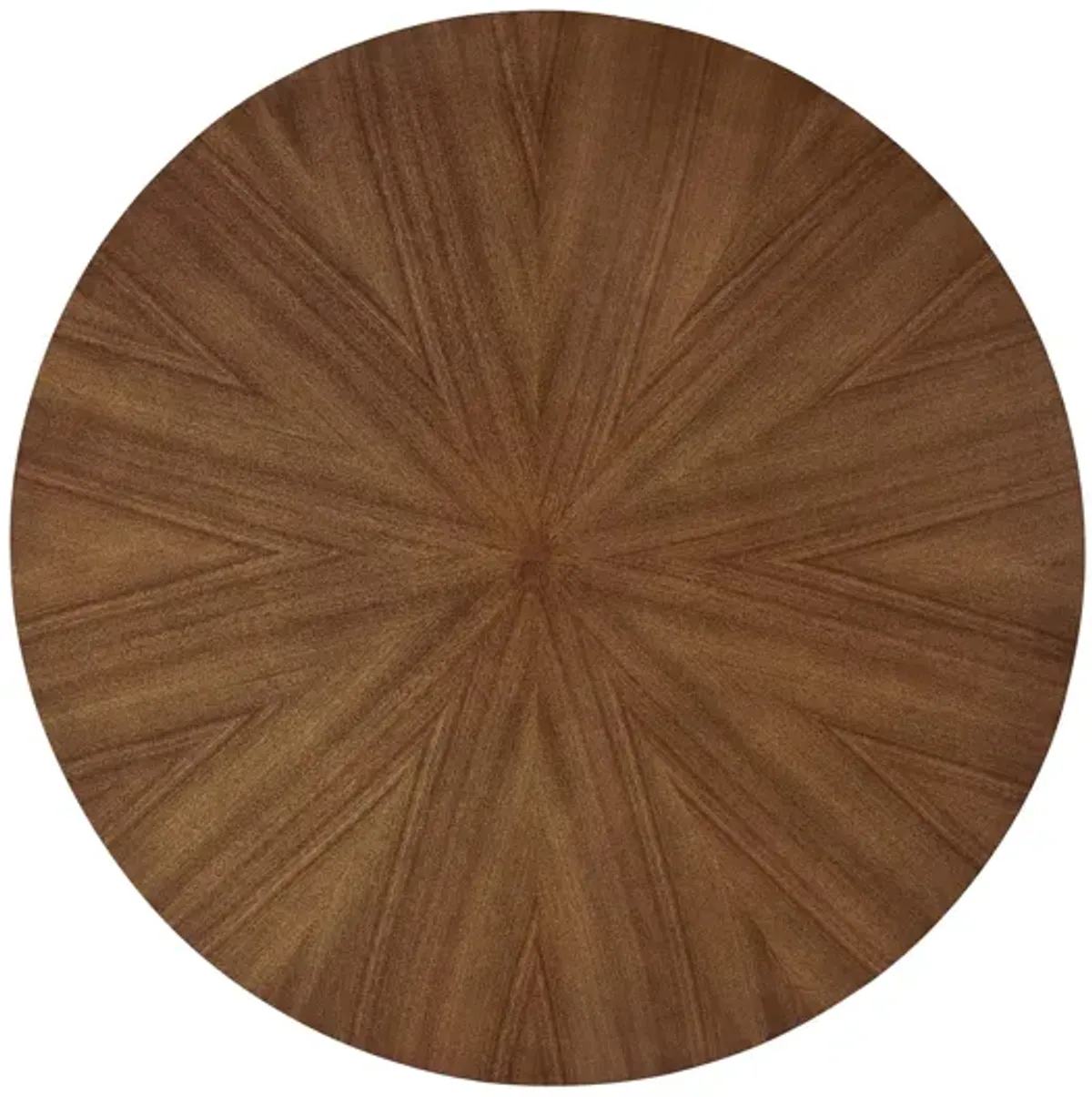 Crossroads 47" Round Wood Dining Table in Walnut