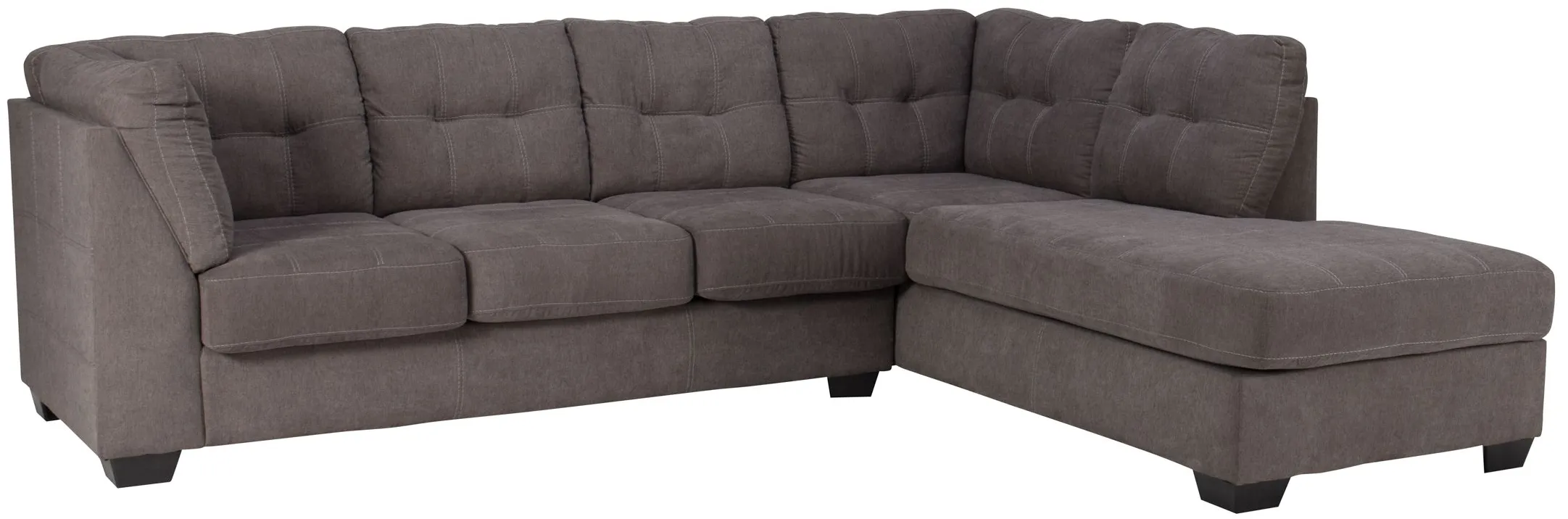 Malo 2-Piece Sectional with Right Arm Facing Chaise by Ashley