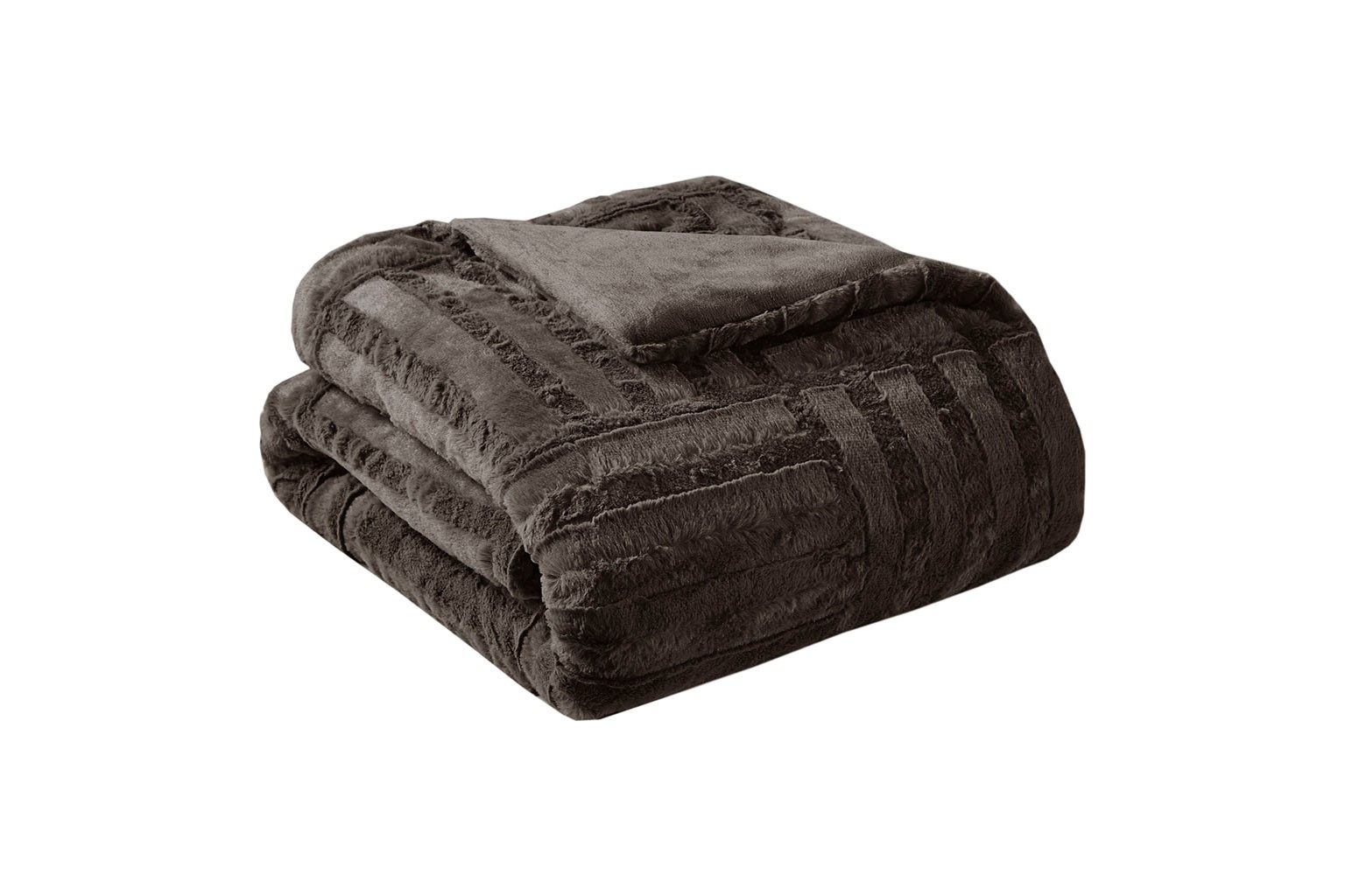 Arctic Ultra Plush Down Alternative Throw in Chocolate