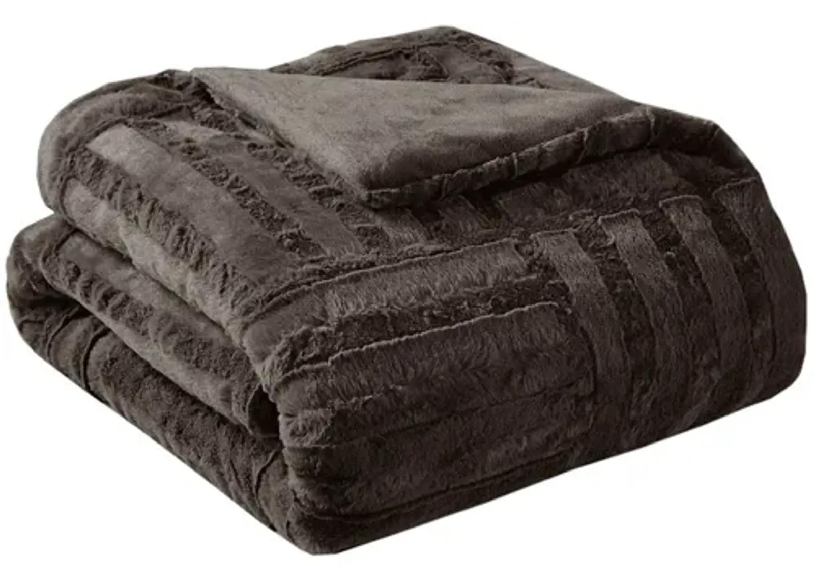 Arctic Ultra Plush Down Alternative Throw in Chocolate