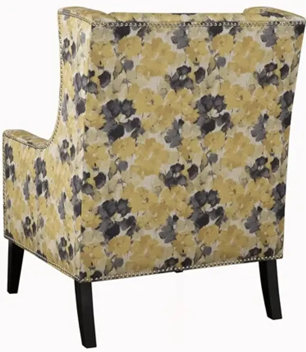 Barton Yellow Wing Chair