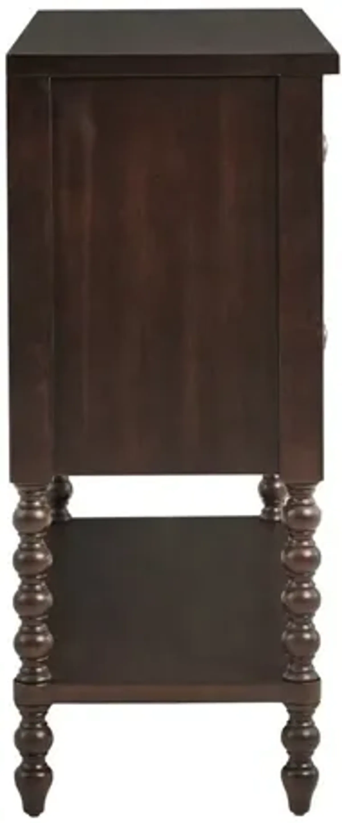 Beckett 2 Drawer Brown Accent Chest