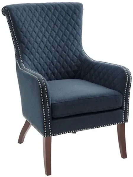 Heston Blue Accent Chair