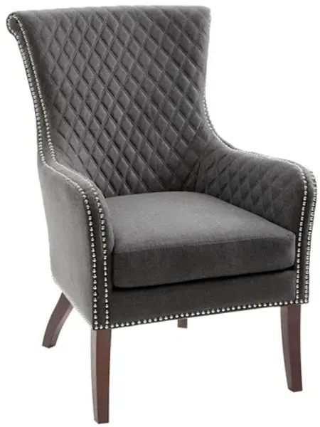 Heston Grey Accent Chair