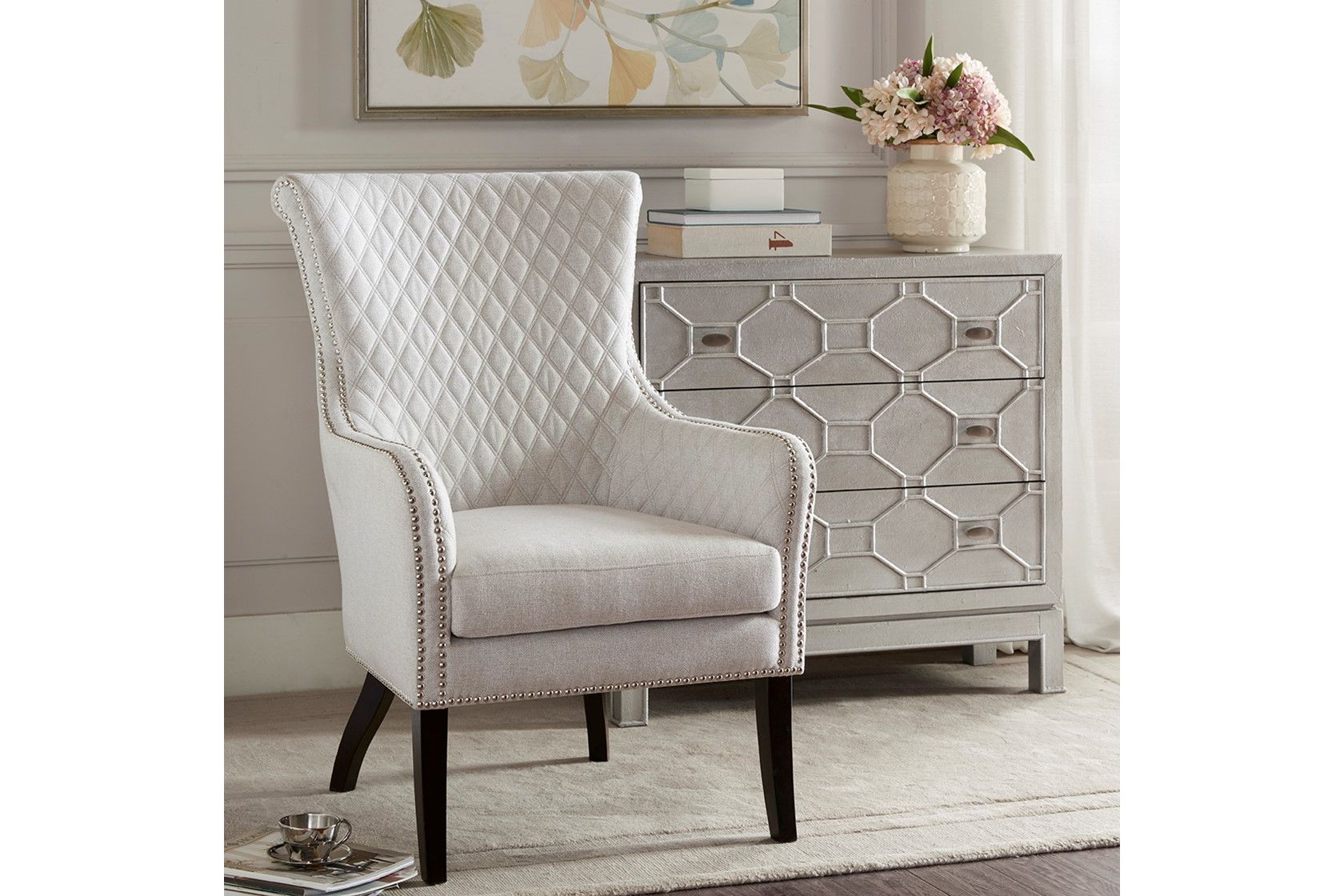 Heston Natural Accent Chair