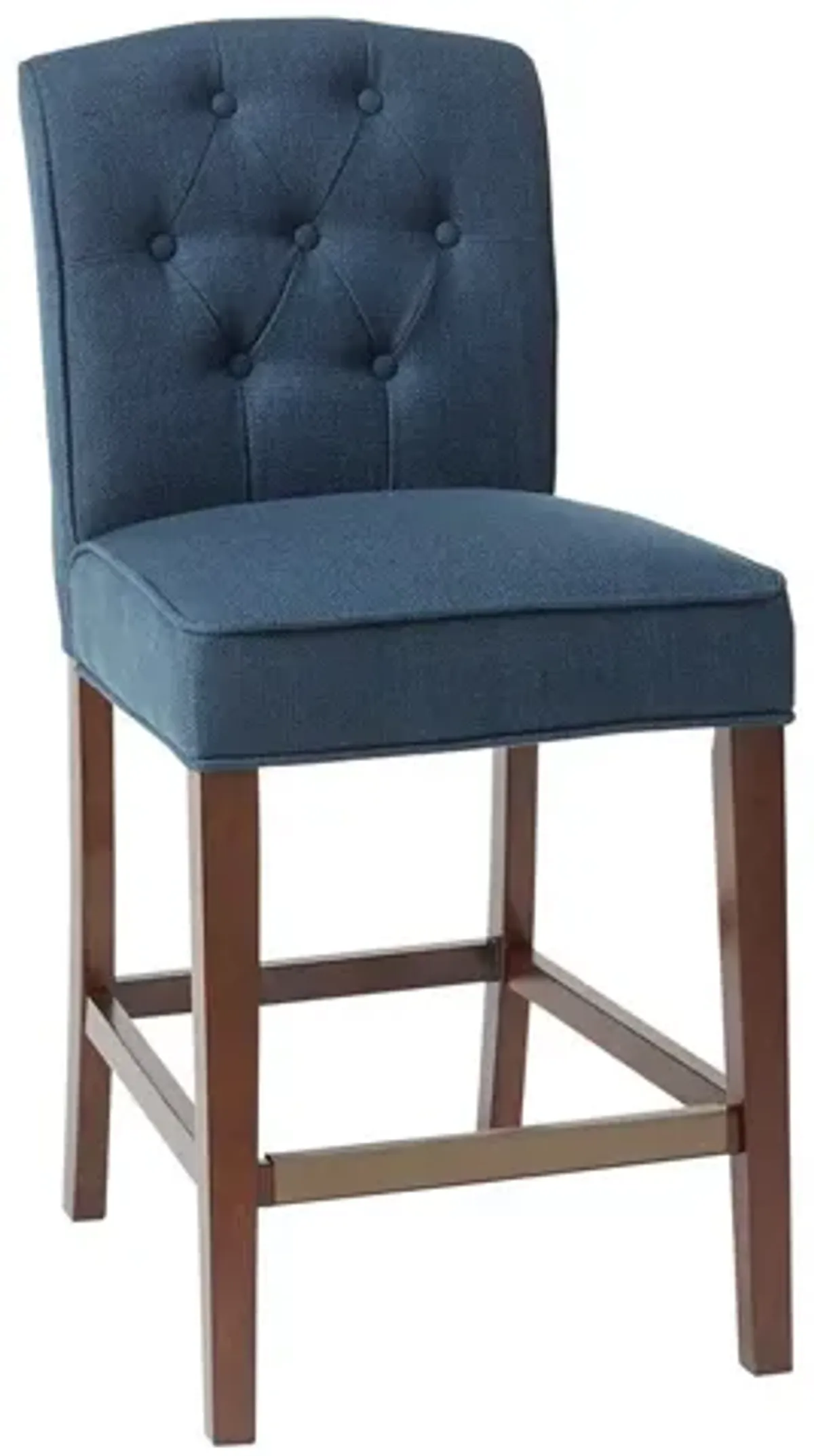 Marian Navy Tufted Counter Stool