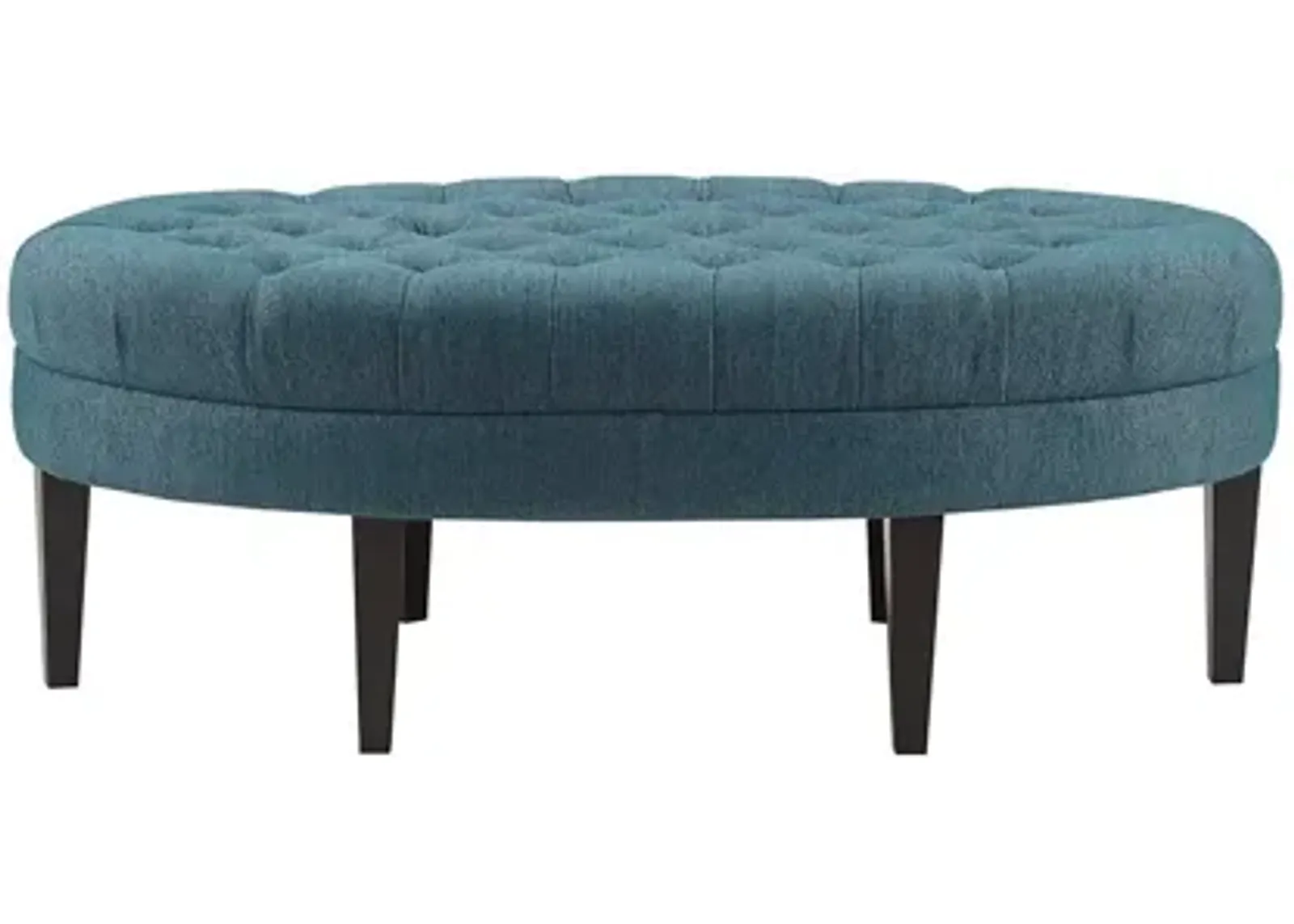 Martin Blue Surfboard Tufted Ottoman