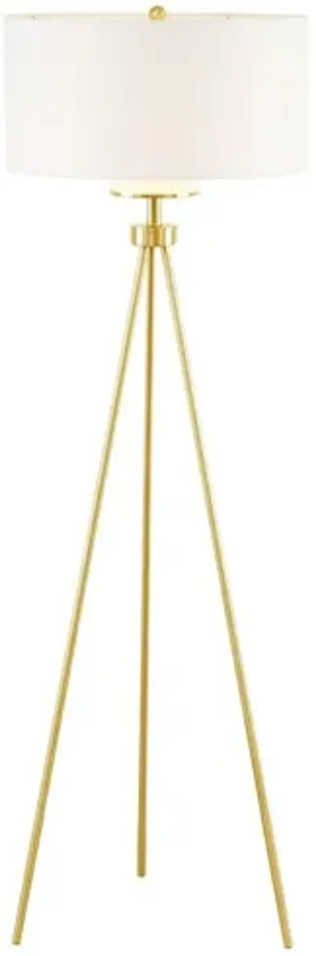 Pacific Gold Tripod Floor Lamp