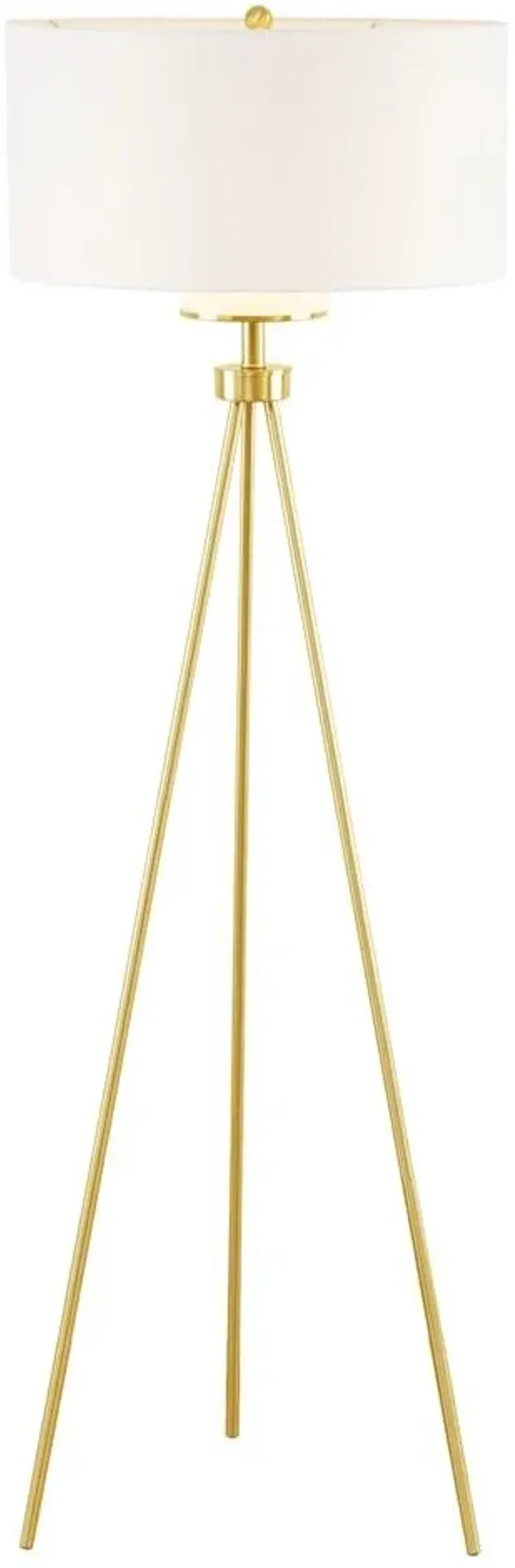 Pacific Gold Tripod Floor Lamp