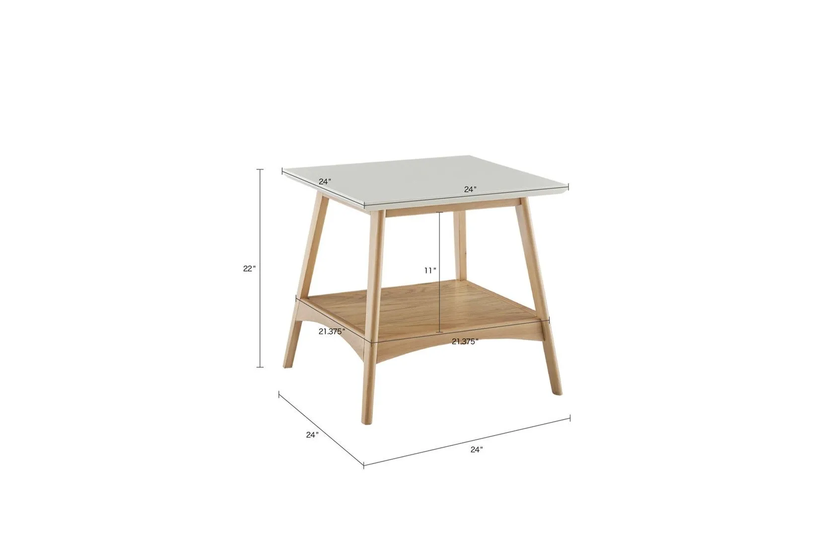 Parker Natural End Table